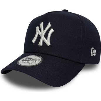 Mützen gebogen marineblau snapback 9FORTY E Frame Mythical Icon der New York Yankees MLB von New Era