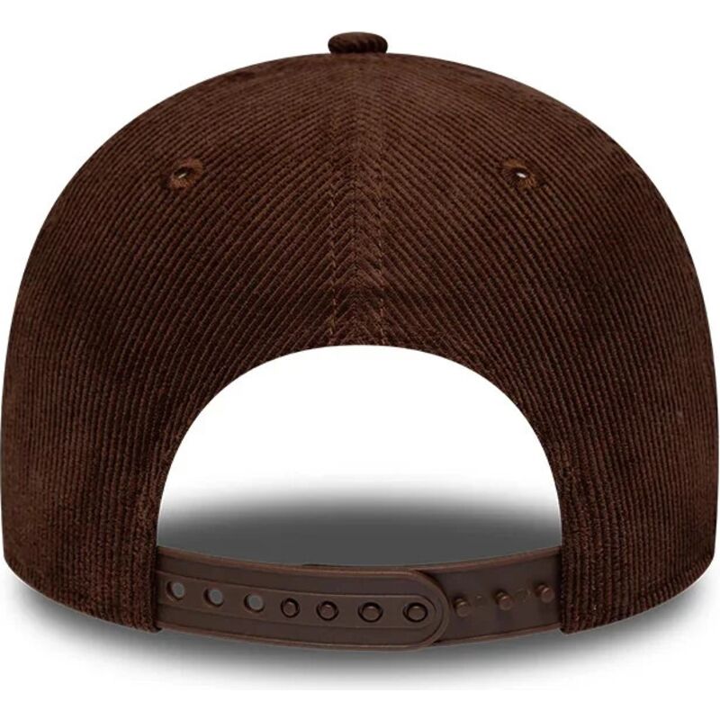 mutzen-gebogen-braun-snapback-9forty-entry-cord-der-los-angeles-dodgers-mlb-von-new-era