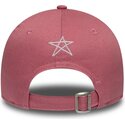 mutzen-gebogen-rosa-verstellbares-band-fur-kinder-9forty-space-der-new-york-yankees-mlb-von-new-era