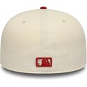 mutzen-flach-beige-angepasst-59fifty-league-essential-der-new-york-yankees-mlb-von-new-era
