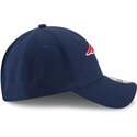 marineblaue-verstellbare-curved-cap-9forty-the-league-der-new-england-patriots-nfl-von-new-era
