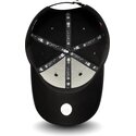 schwarze-verstellbare-curved-cap-mit-schwarzem-logo-9forty-league-essential-der-los-angeles-dodgers-mlb-von-new-era