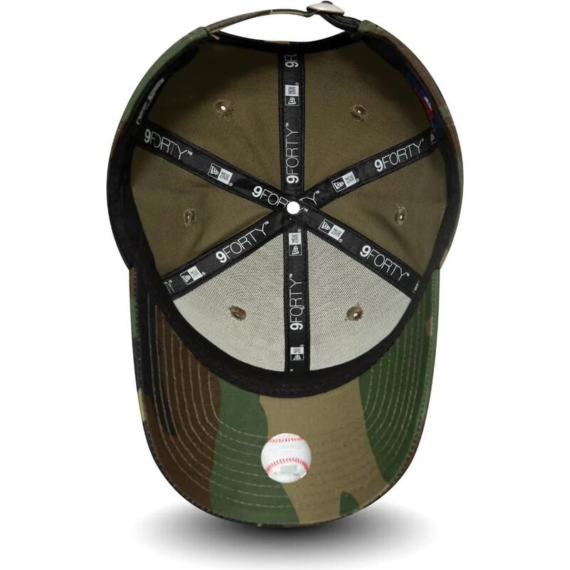 gebogene-camouflage-kappe-verstellbar-fur-kinder-9forty-league-essential-von-new-york-yankees-mlb-von-new-era