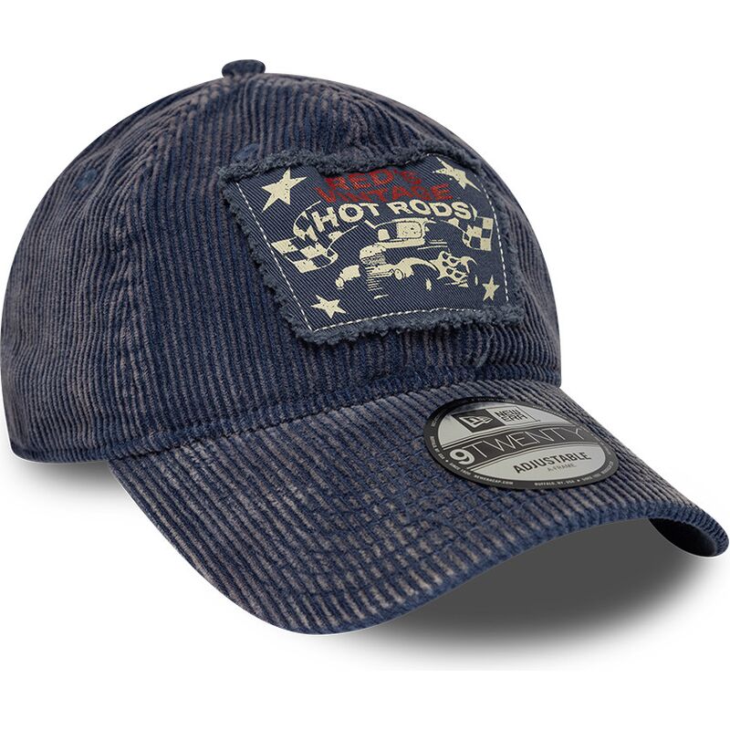 casquette-courbee-bleue-marine-ajustable-9twenty-patch-acid-cord-new-era