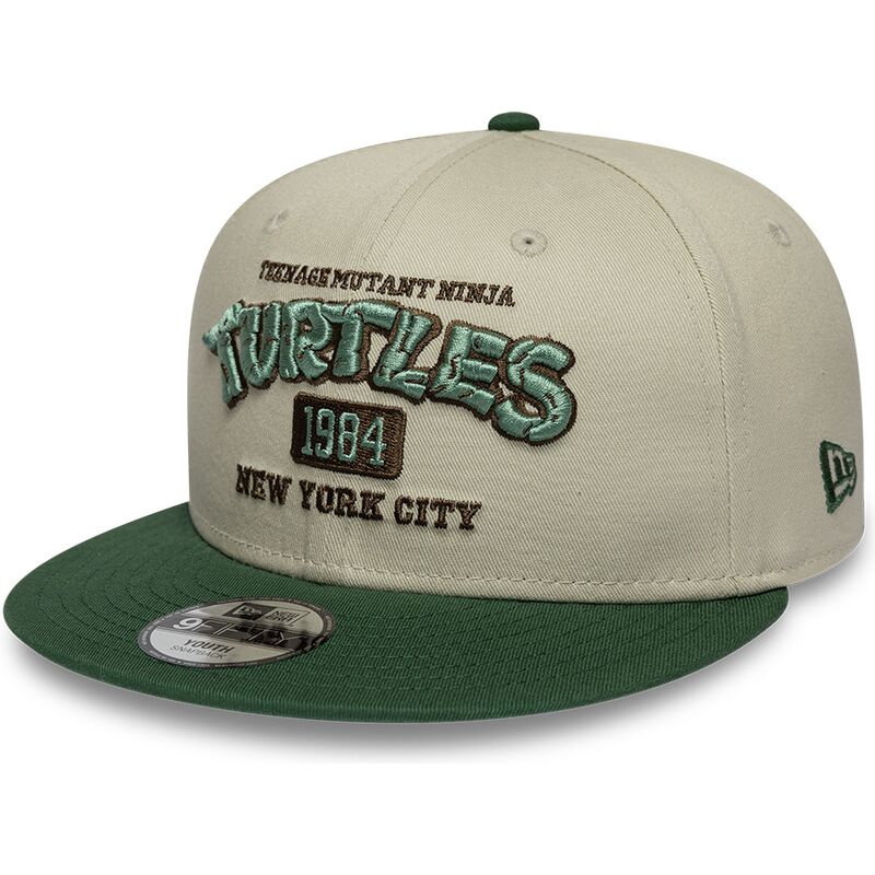 mutzen-flach-grun-snapback-fur-kinder-9fifty-der-tortugas-ninja-von-new-era