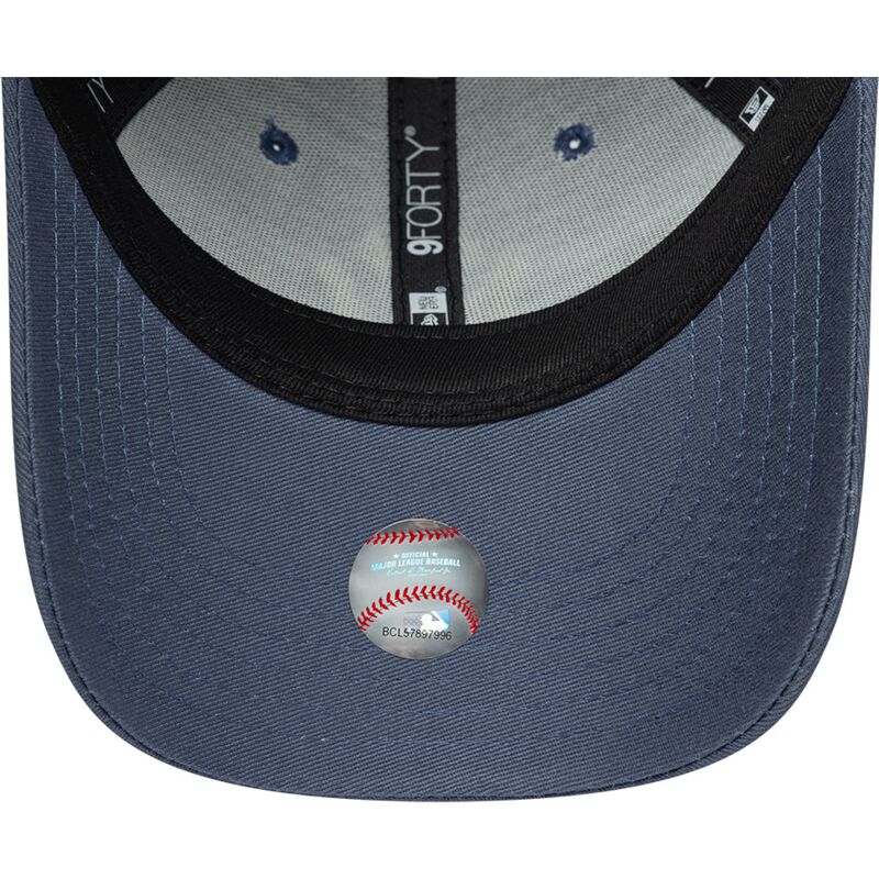 casquette-courbee-bleue-grise-ajustable-pour-enfant-9forty-league-essential-new-york-yankees-mlb-new-era