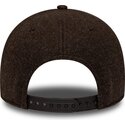 mutzen-gebogen-braun-snapback-9forty-winter-der-new-york-yankees-mlb-von-new-era