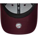 mutzen-gebogen-rot-verstellbares-band-rosa-9forty-metallic-der-los-angeles-dodgers-mlb-von-new-era
