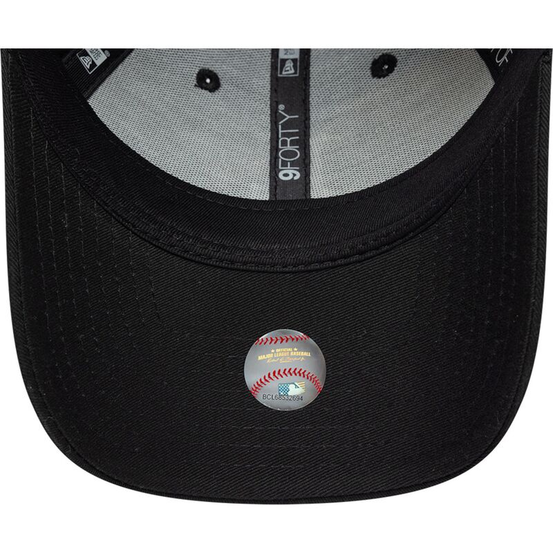 casquette-courbee-noire-ajustable-pour-femme-9forty-fruit-icon-cherry-los-angeles-dodgers-mlb-new-era