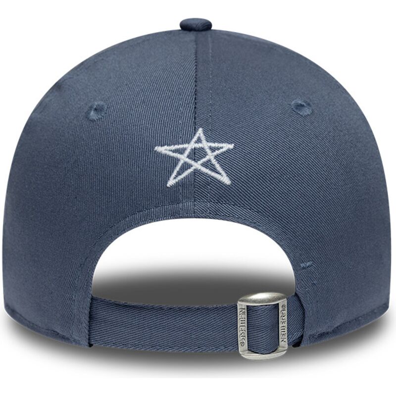 mutzen-gebogen-blau-verstellbares-band-fur-kinder-9forty-space-glow-in-the-dark-der-new-york-yankees-mlb-von-new-era