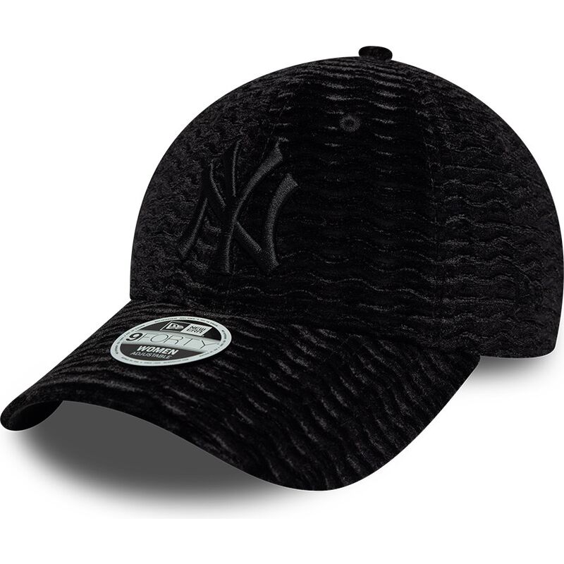mutzen-gebogen-schwarz-verstellbares-band-9forty-velour-der-new-york-yankees-mlb-von-new-era
