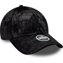 mutzen-gebogen-schwarz-verstellbares-band-9forty-pattern-velour-der-new-york-yankees-mlb-von-new-era