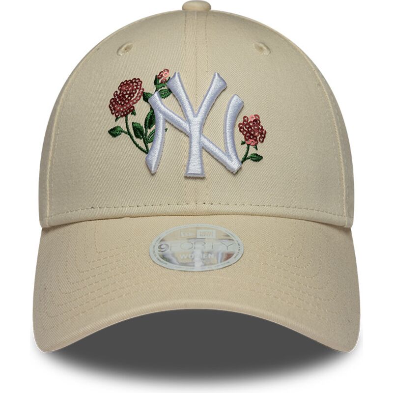 mutzen-gebogen-beige-snapback-9forty-rose-sequin-der-new-york-yankees-mlb-von-new-era mutzen-gebogen-beige-snapback-9forty-rose-sequin-der-new-york-yankees-mlb-von-new-era