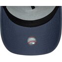 mutzen-gebogen-blau-snapback-9forty-e-frame-league-essential-der-new-york-yankees-mlb-von-new-era