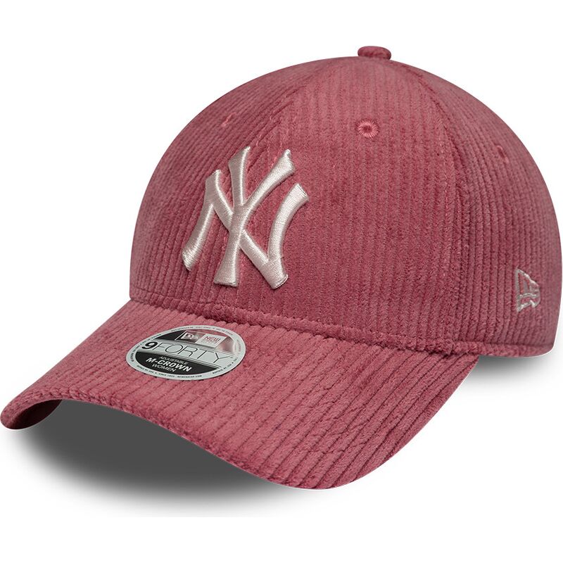 mutzen-gebogen-rosa-verstellbares-band-9forty-m-crown-chunky-cord-der-new-york-yankees-mlb-von-new-era mutzen-gebogen-rosa-verstellbares-band-9forty-m-crown-chunky-cord-der-new-york-yankees-mlb-von-new-era