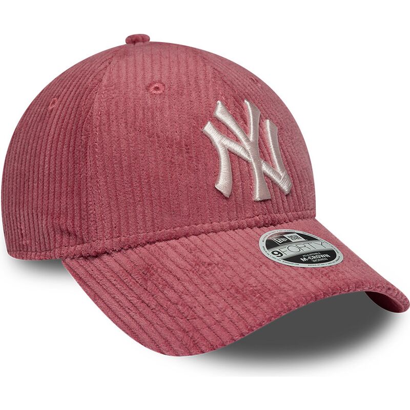 mutzen-gebogen-rosa-verstellbares-band-9forty-m-crown-chunky-cord-der-new-york-yankees-mlb-von-new-era mutzen-gebogen-rosa-verstellbares-band-9forty-m-crown-chunky-cord-der-new-york-yankees-mlb-von-new-era