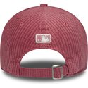 casquette-courbee-rose-ajustable-pour-femme-9forty-m-crown-chunky-cord-new-york-yankees-mlb-new-era