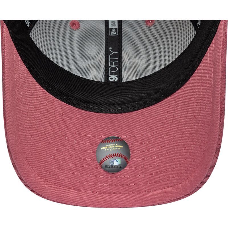 mutzen-gebogen-rosa-verstellbares-band-9forty-m-crown-chunky-cord-der-new-york-yankees-mlb-von-new-era mutzen-gebogen-rosa-verstellbares-band-9forty-m-crown-chunky-cord-der-new-york-yankees-mlb-von-new-era