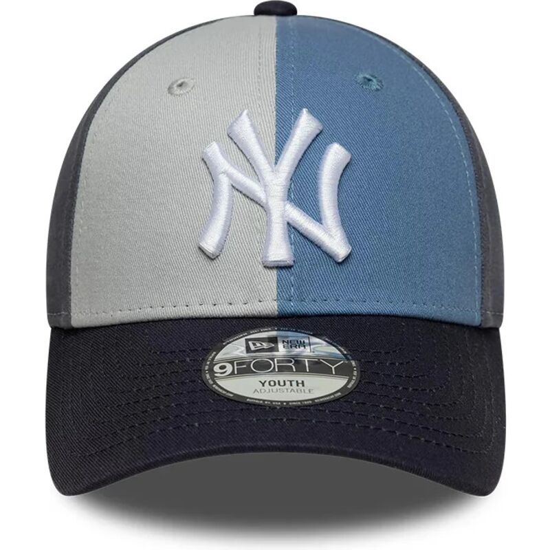 mutzen-gebogen-mehrfarbig-verstellbares-band-fur-kinder-9forty-colourblock-der-new-york-yankees-mlb-von-new-era mutzen-gebogen-mehrfarbig-verstellbares-band-fur-kinder-9forty-colourblock-der-new-york-yankees-mlb-von-new-era