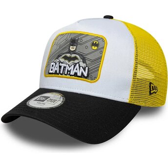 Mützen gebogen mehrfarbig snapback für Kinder A Frame Patch der Batman DC Comics von New Era