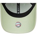 casquette-courbee-verte-claire-ajustable-9forty-league-ess-9forty-league-essential-los-angeles-dodgers-mlb-new-era