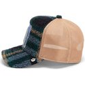 mutzen-gebogen-grun-snapback-der-bunny-double-stuffed-the-farm-goorin-bros