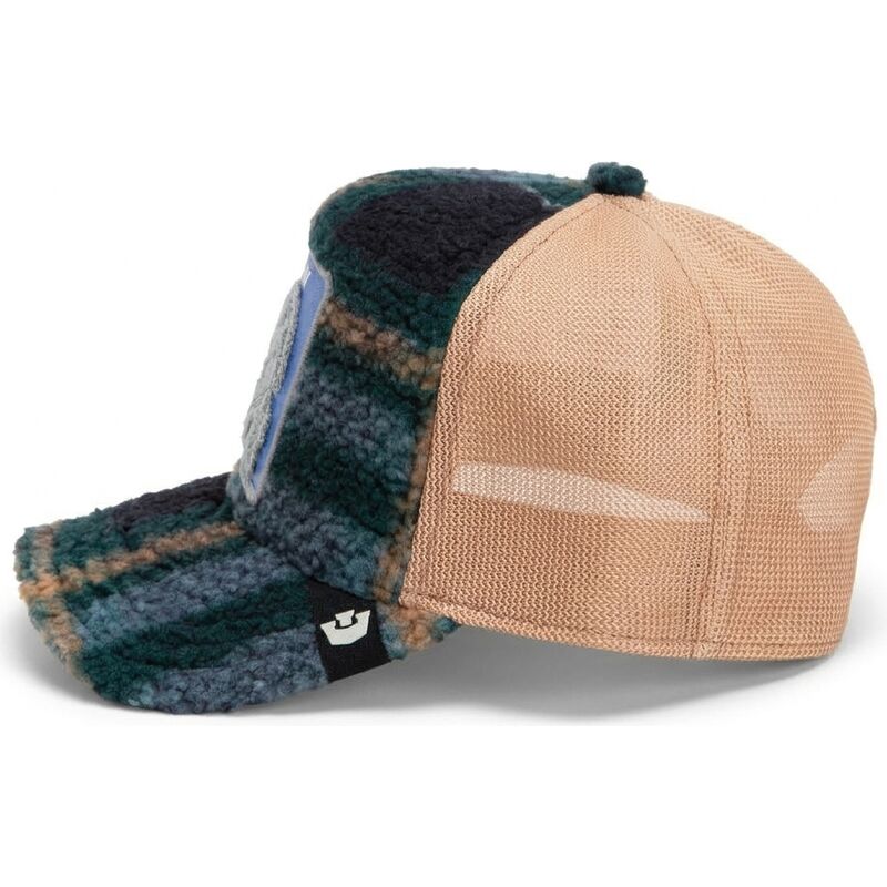 mutzen-gebogen-grun-snapback-der-bunny-double-stuffed-the-farm-goorin-bros