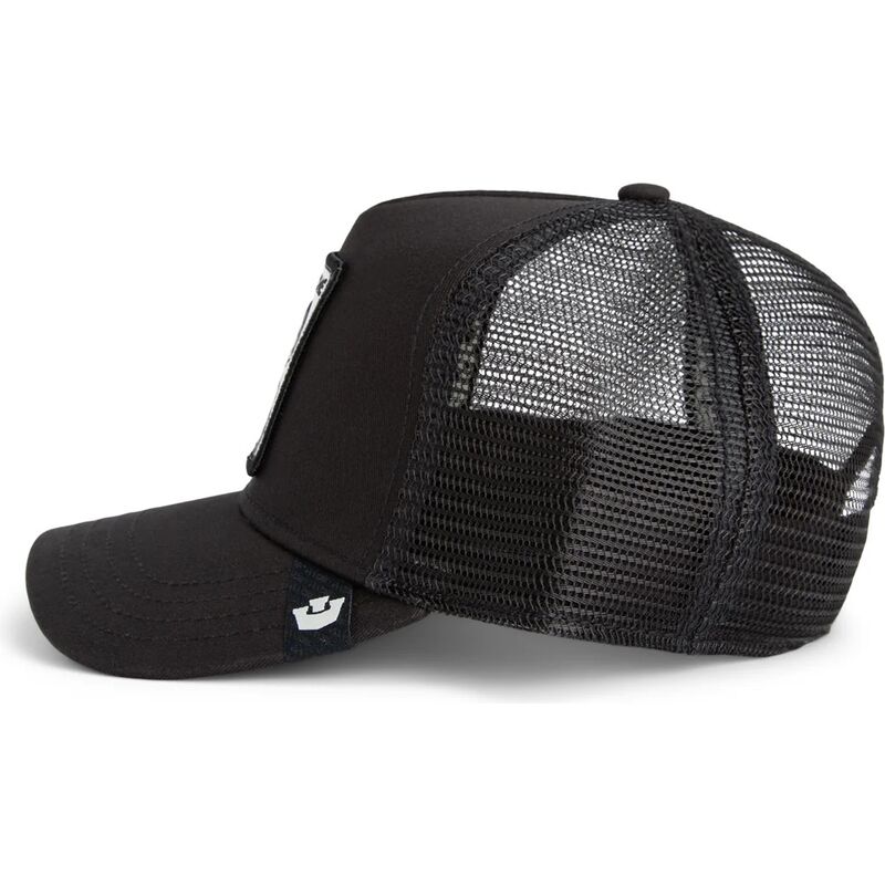 casquette-trucker-noire-pour-enfant-bulldog-frances-frenchie-original-recipe-the-farm-goorin-bros