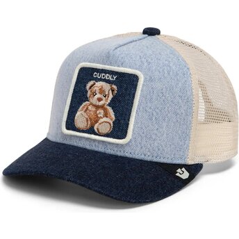 Mützen gebogen marineblau snapback für Kinder der Cuddly Original Recipe The Farm Goorin Bros.