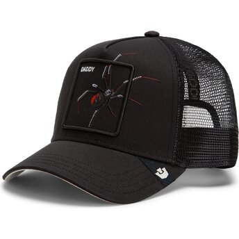 Mützen gebogen schwarz snapback Over the Line Spider Out Of Bounds Daddy The Farm Goorin Bros.