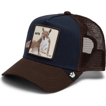 Mützen gebogen braun snapback Over the Line Squirrel Out Of Bounds Nuts The Farm Goorin Bros.
