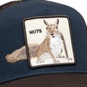 casquette-trucker-marron-et-bleue-marine-ecureuil-over-the-line-squirrel-out-of-bounds-nuts-the-farm-goorin-bros