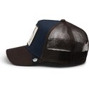 casquette-trucker-marron-et-bleue-marine-ecureuil-over-the-line-squirrel-out-of-bounds-nuts-the-farm-goorin-bros