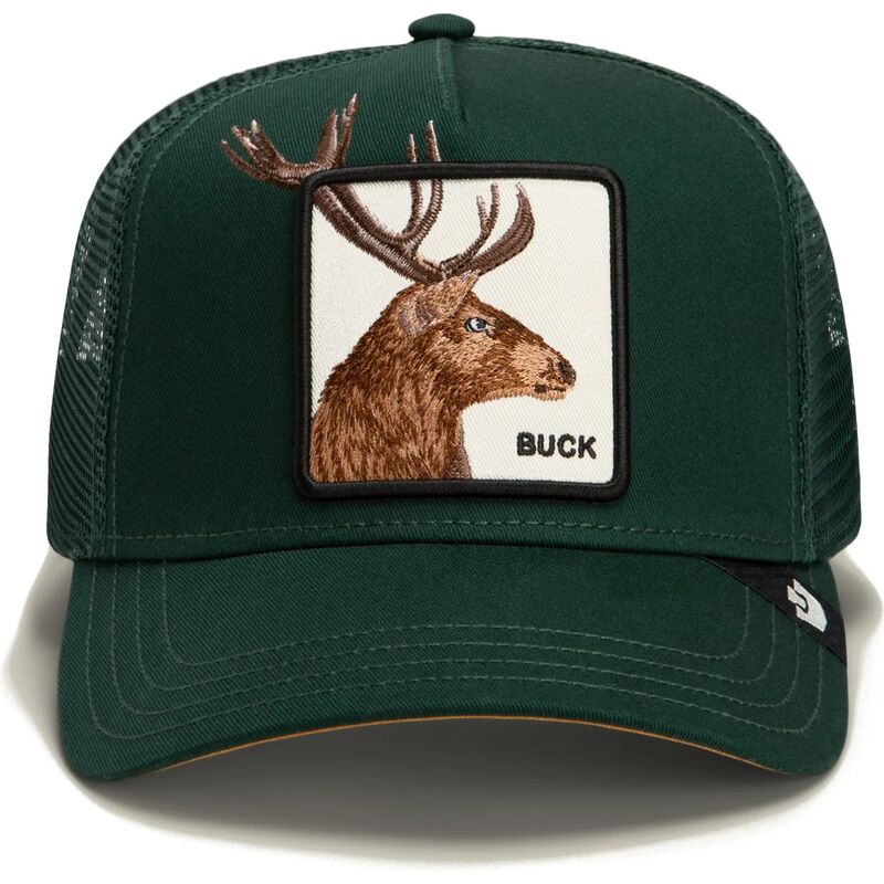 casquette-trucker-verte-cerf-over-the-line-buck-out-of-bounds-the-farm-goorin-bros