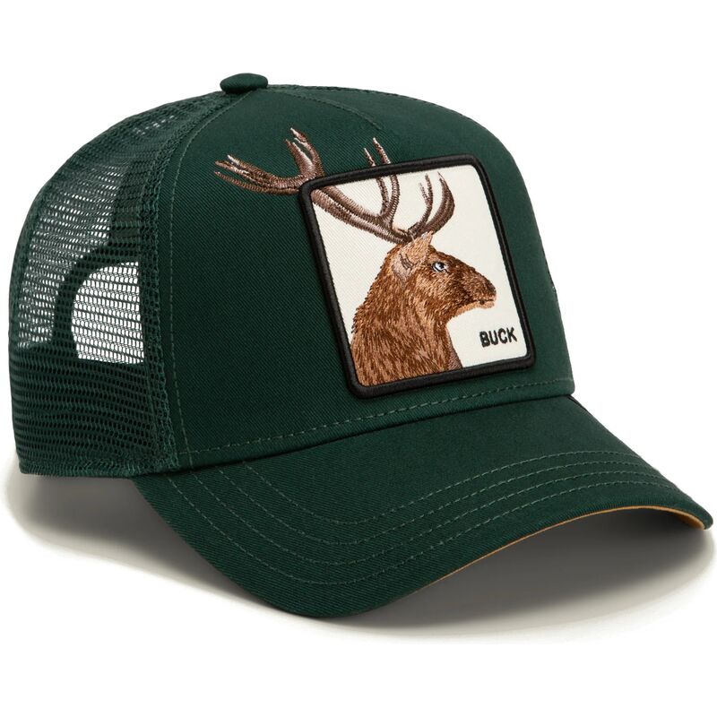 casquette-trucker-verte-cerf-over-the-line-buck-out-of-bounds-the-farm-goorin-bros