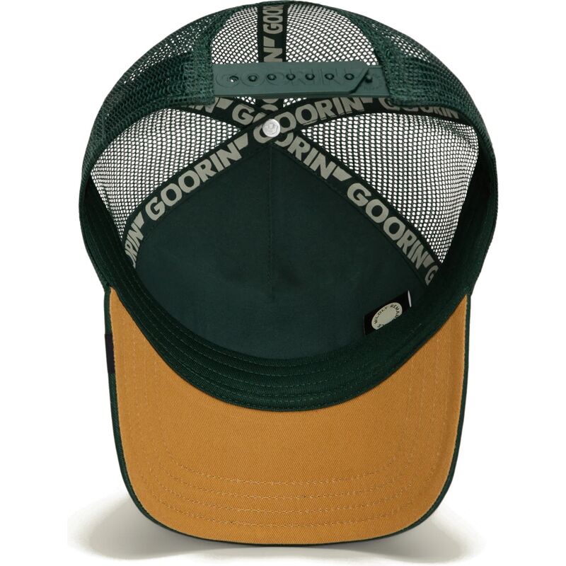 casquette-trucker-verte-cerf-over-the-line-buck-out-of-bounds-the-farm-goorin-bros