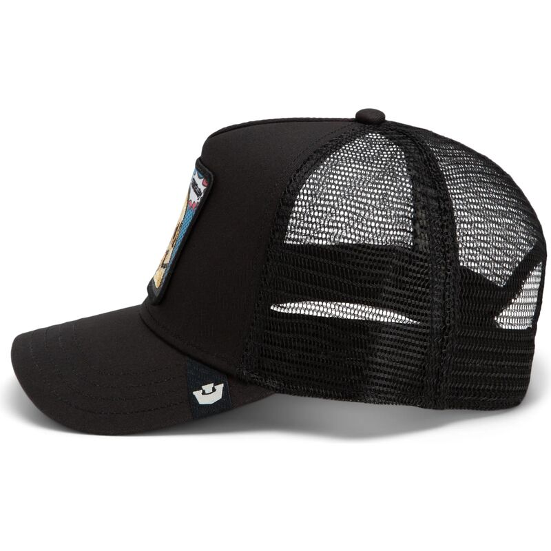 casquette-trucker-noire-crane-cancelled-skull-pop-art-strikes-back-the-farm-goorin-bros