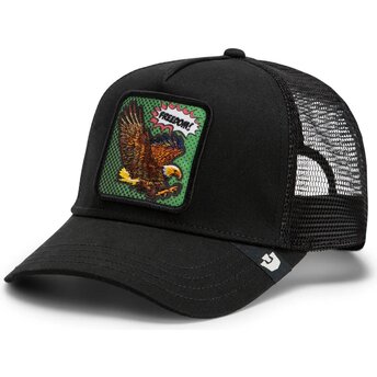 Mützen gebogen schwarz snapback Freedom Eagle Pop Art Strikes Back The Farm Goorin Bros.
