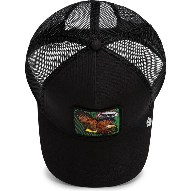 casquette-trucker-noire-aigle-freedom-eagle-pop-art-strikes-back-the-farm-goorin-bros