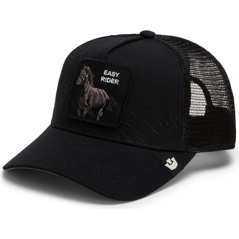 mutzen-gebogen-schwarz-snapback-stallion-badlands-the-farm-goorin-bros