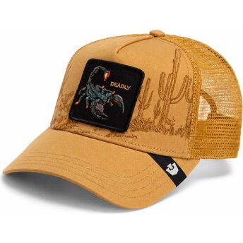 Mützen gebogen braun snapback Scorpion Badlands Deadly The Farm Goorin Bros.