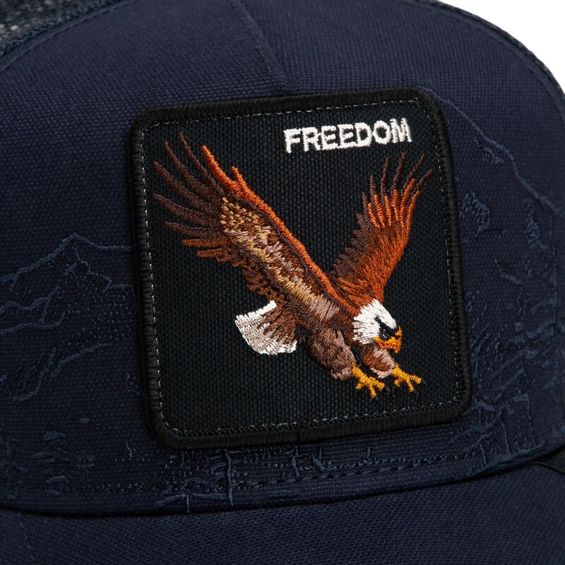 mutzen-gebogen-marineblau-snapback-eagle-badlands-freedom-the-farm-goorin-bros