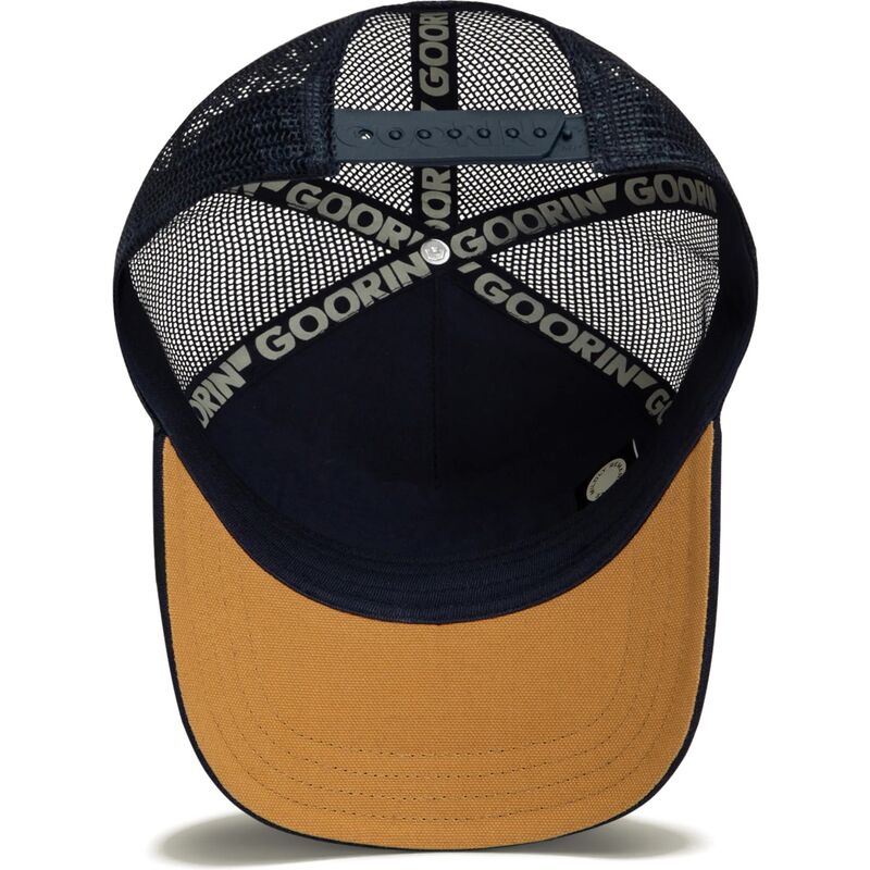 casquette-trucker-bleue-marine-aigle-eagle-badlands-freedom-the-farm-goorin-bros