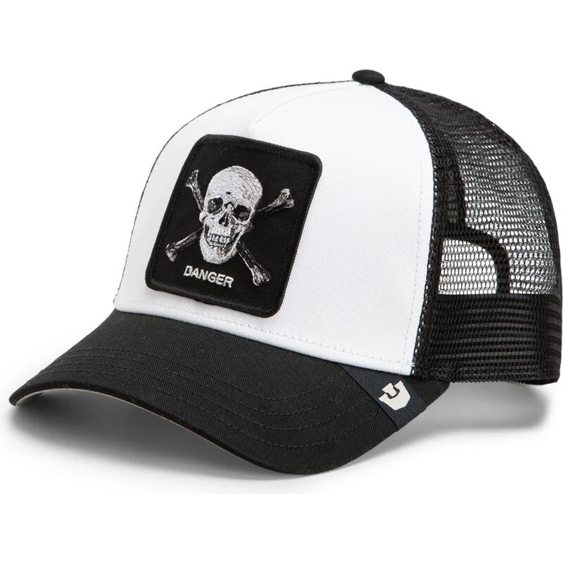 mutzen-gebogen-schwarz-snapback-danger-skull-and-crossbones-original-recipe-the-farm-goorin-bros