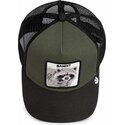 casquette-trucker-verte-et-noire-raton-laveur-bandit-original-recipe-the-farm-goorin-bros