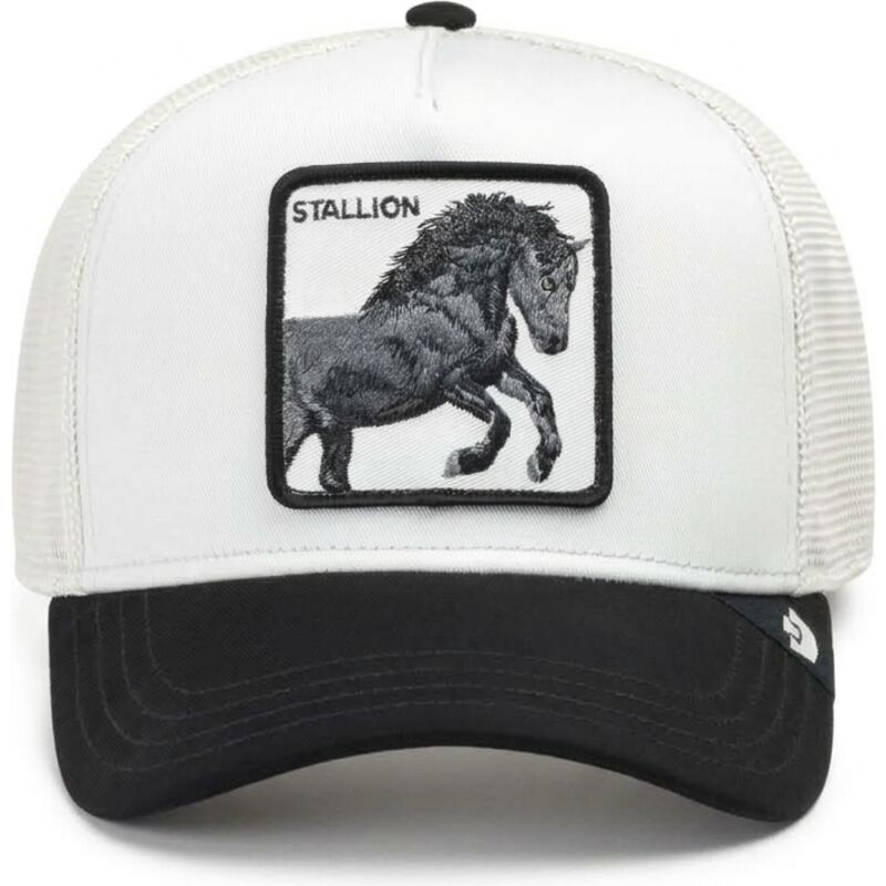 mutzen-gebogen-weiss-snapback-digital-stallion-split-decision-the-farm-goorin-bros