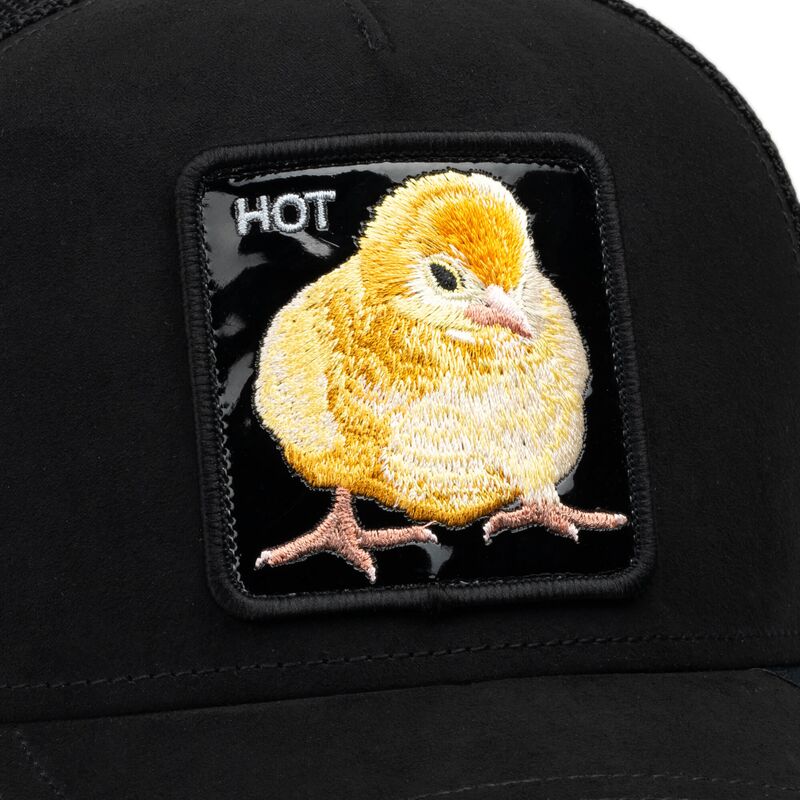 mutzen-gebogen-schwarz-snapback-black-out-chick-blackened-metallic-hot-the-farm-goorin-bros
