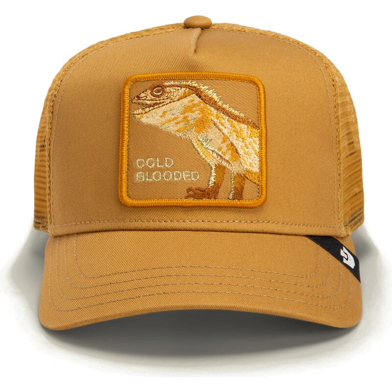 casquette-trucker-marron-iguana-circle-of-life-cold-blooded-tone-shift-the-farm-goorin-bros casquette-trucker-marron-iguana-circle-of-life-cold-blooded-tone-shift-the-farm-goorin-bros