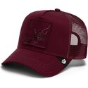 mutzen-gebogen-rot-snapback-tonal-bae-full-intent-the-farm-goorin-bros