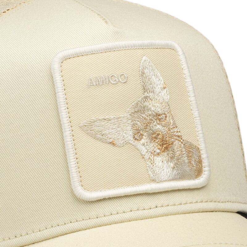 casquette-trucker-creme-chihuahua-tonal-amigo-full-intent-the-farm-goorin-bros